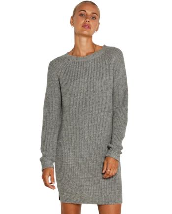 Noisy May Siesta Dame Kjole Medium Grey Melange
