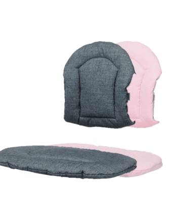 Nomi Højstol Hynde  Dark Grey Pale Pink