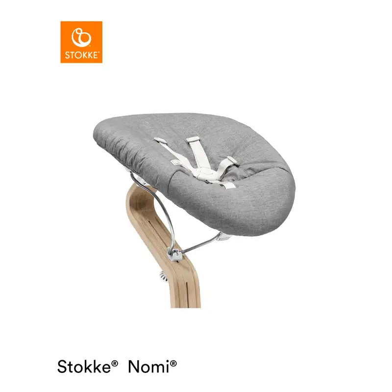 Nomi Newborn Sort Plast Grå Sand Madras