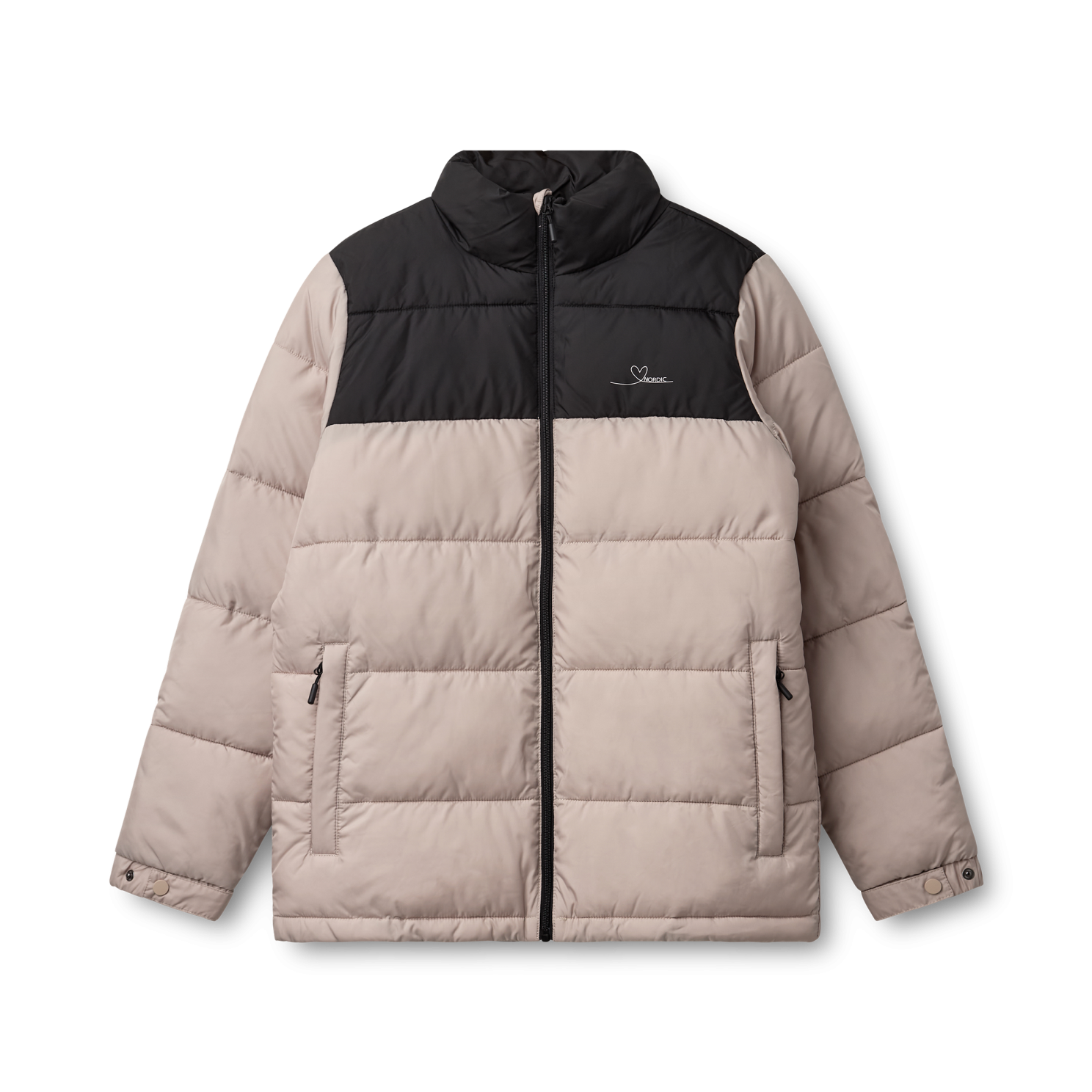 Nordic Project 18 Fjord Dame Vinterjakke Desert Taupe 48