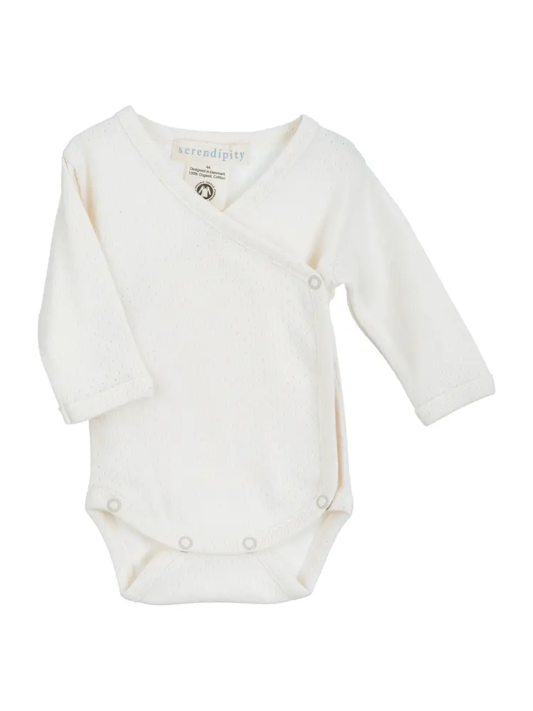 Nyfødt Slå-om Body Off White 56