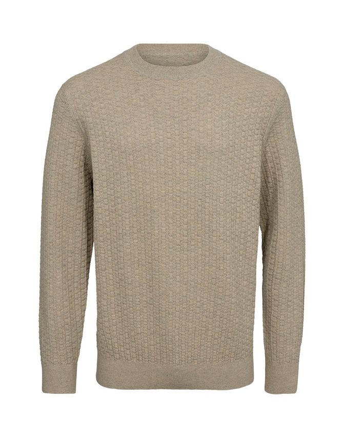 -neck Structured Reg  Fit