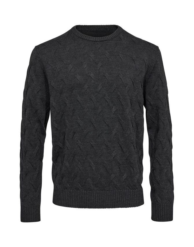 -neck Wool Modern Fit