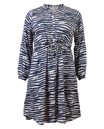 Ofelia Dame Kjole Blue Combi