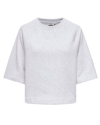 Only Bluse Dasie Raglan Light Gray Melange