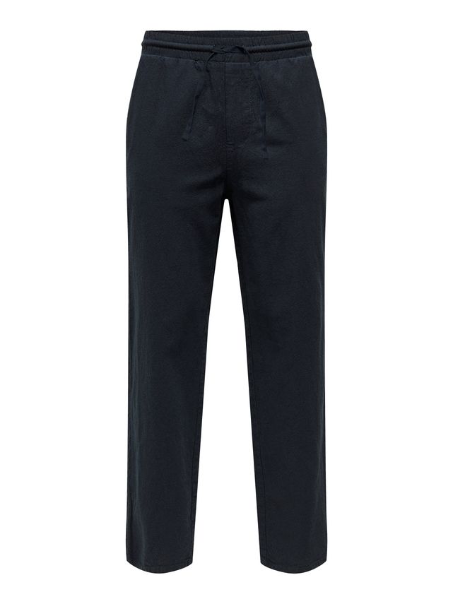 Onssinus Loose 0007 Cot Lin Pant No