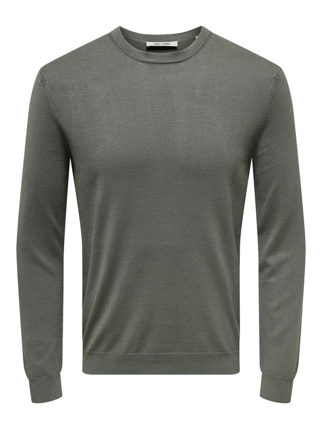 Onswyler Life Reg 14 Ls Crew Knit