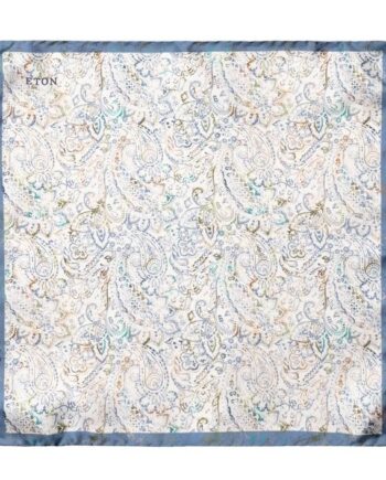 Paisley Silk Pocket Square