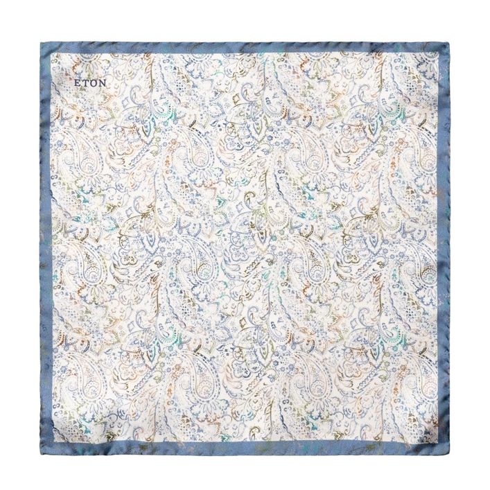 Paisley Silk Pocket Square