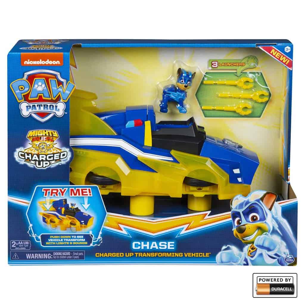 Paw Patrol Chases Charged Up Deluxe Vehicle