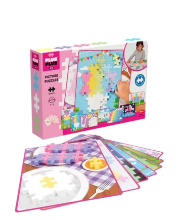 Plus-plus Big Picture Puzzle Pastel   60 Pcs
