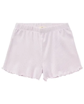 Pointelle Shorts Lavender 110