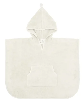 Poncho Vanilla Cream Oeko-tex