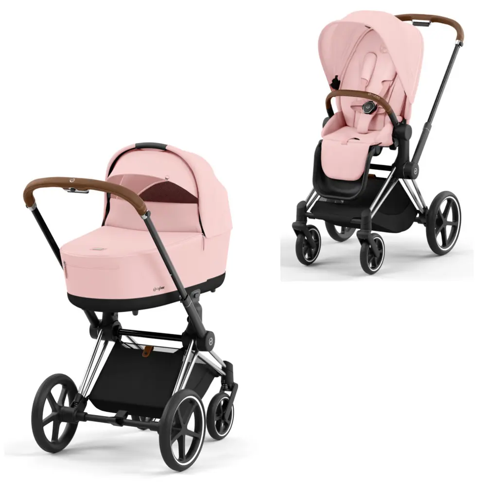 Priam Duovogn Peach Pink Chrome Brown