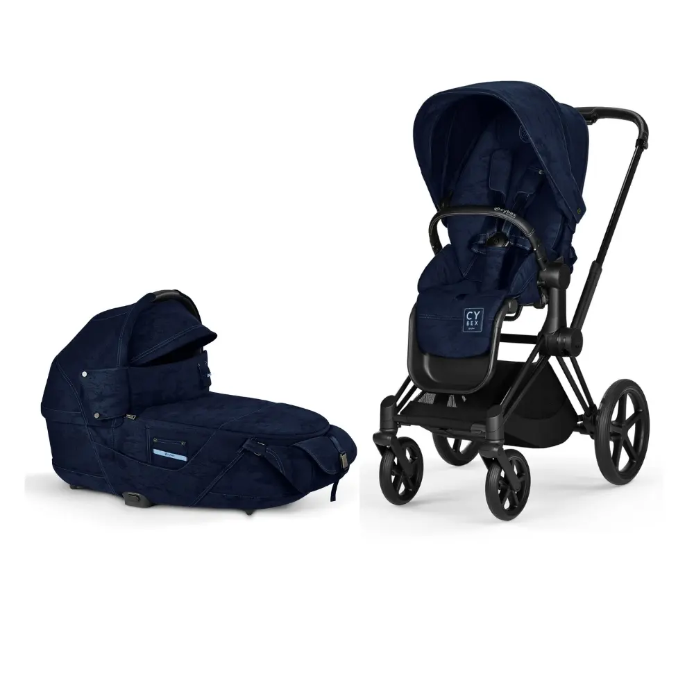 Priam Duovogn Rebellious Luxury Denim Blue Matt Black