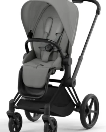 Priam Klapvogn Mirage Grey Matt Black