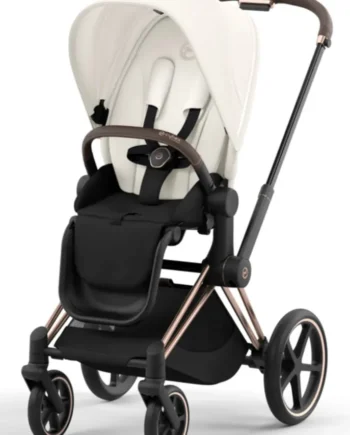 Priam Klapvogn Off White Rosegold