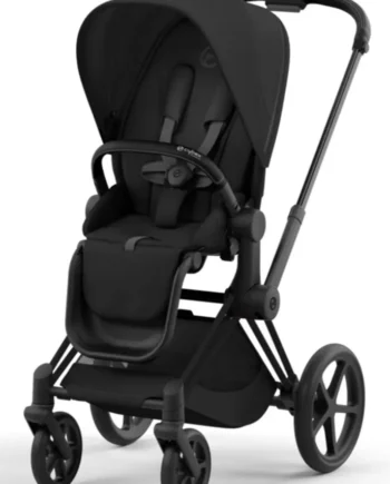 Priam Klapvogn Sepia Black Matt Black