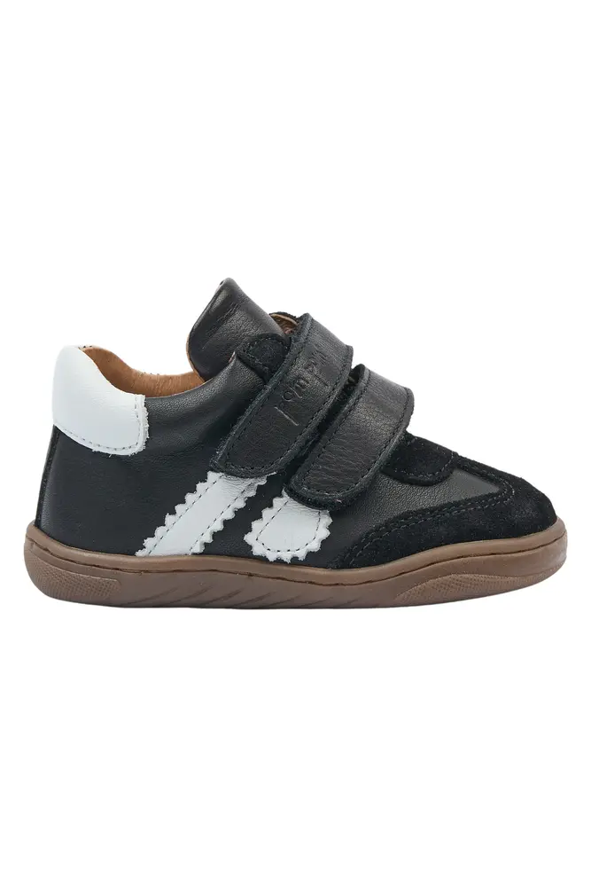 Pride Velcro Barefoot Sneaker Black Beauty 23
