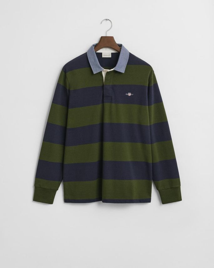 Reg Chambray Stripe Heavy Rugger