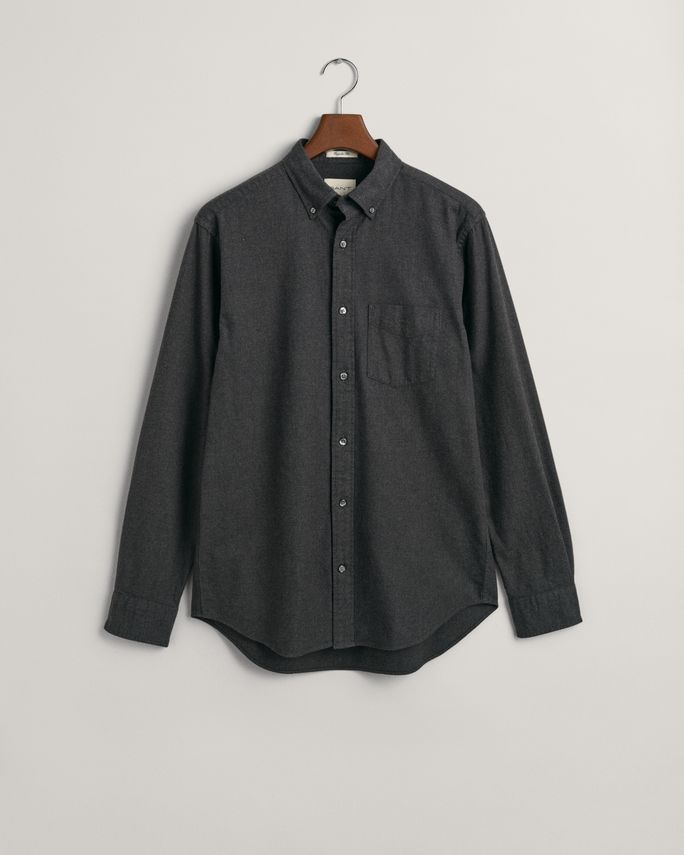 Reg Flannel Melange Shirt