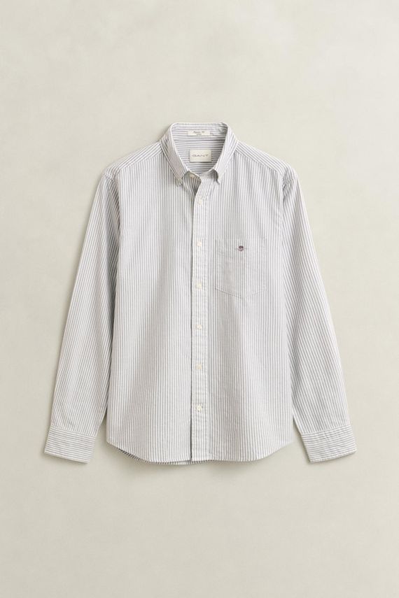 Reg Oxford Banker Stripe Shirt