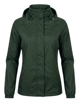 Regnjakke Dame Treklife Rain Packaway Grøn