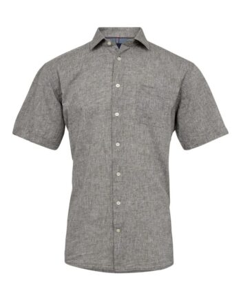 Regular Fit Linen Look