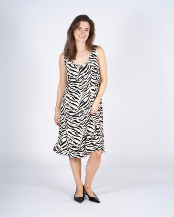 Sasia Felina Dame Kjole Black Sandshell