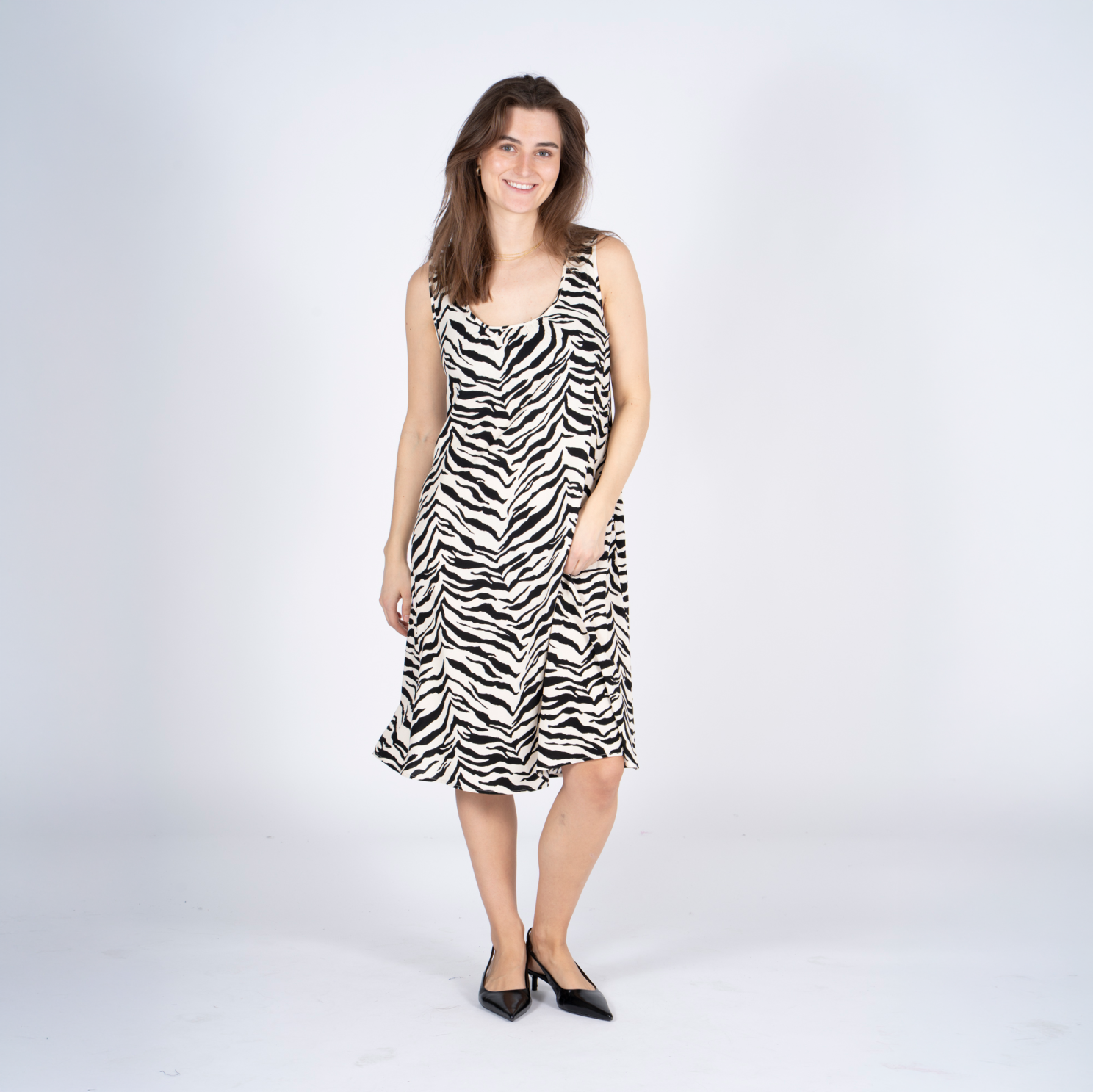 Sasia Felina Dame Kjole Black Sandshell