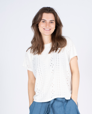 Sasia Sonja Dame Bluse Cloud Dancer White 12