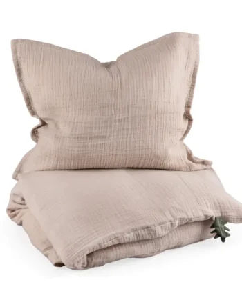 Baby Sengetøj Musselin Seabreeze Beige