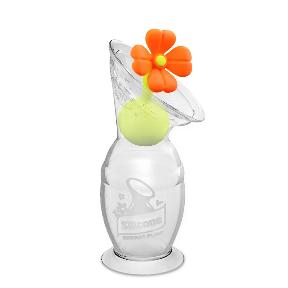 Silikone Brystpumpe Inkl Blomsterstopper 100 Ml