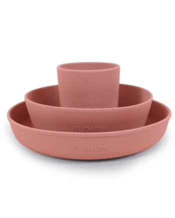 Silikone Spisesæt Rose