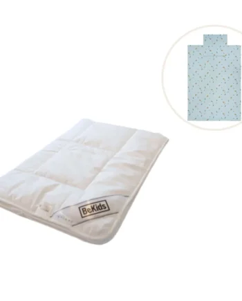 Silke Babydyne Med Sengetøj Blue Fog