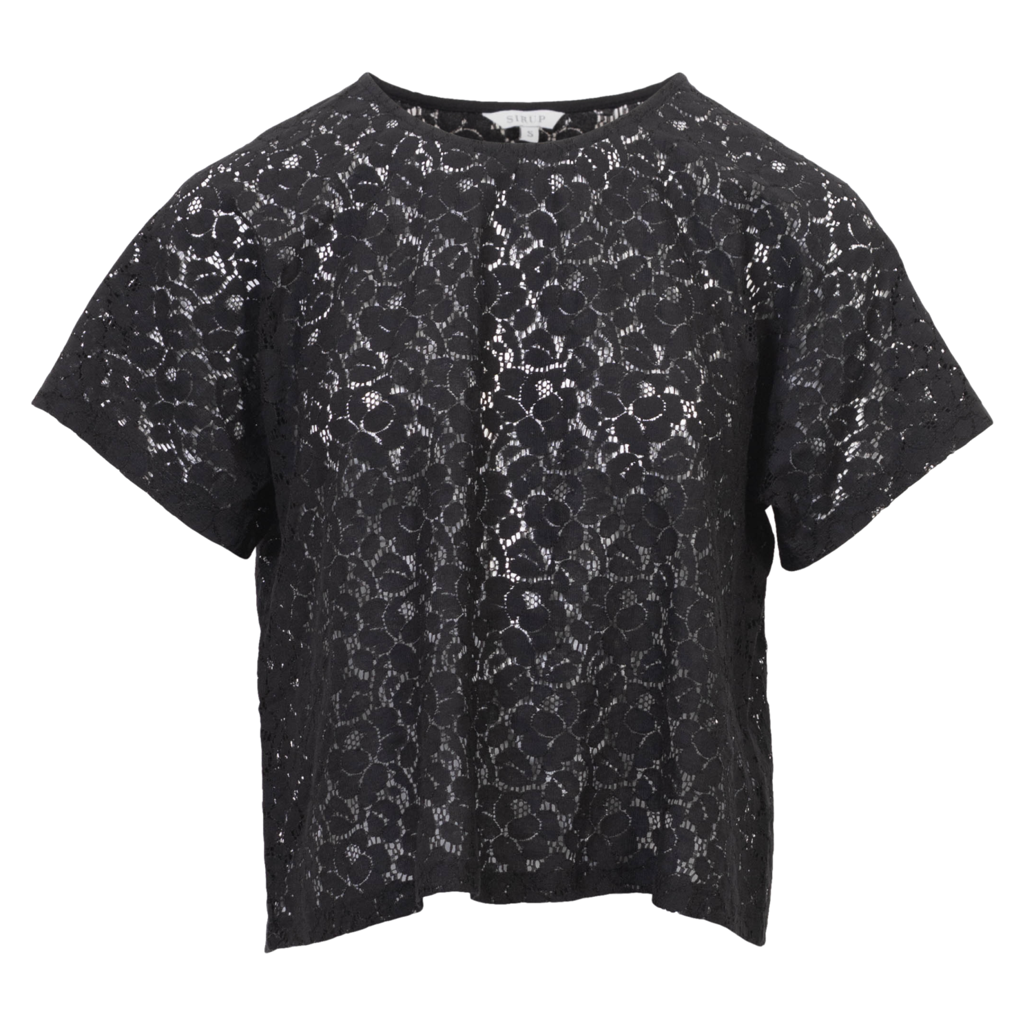 Sirup Dame Bluse Jet Black