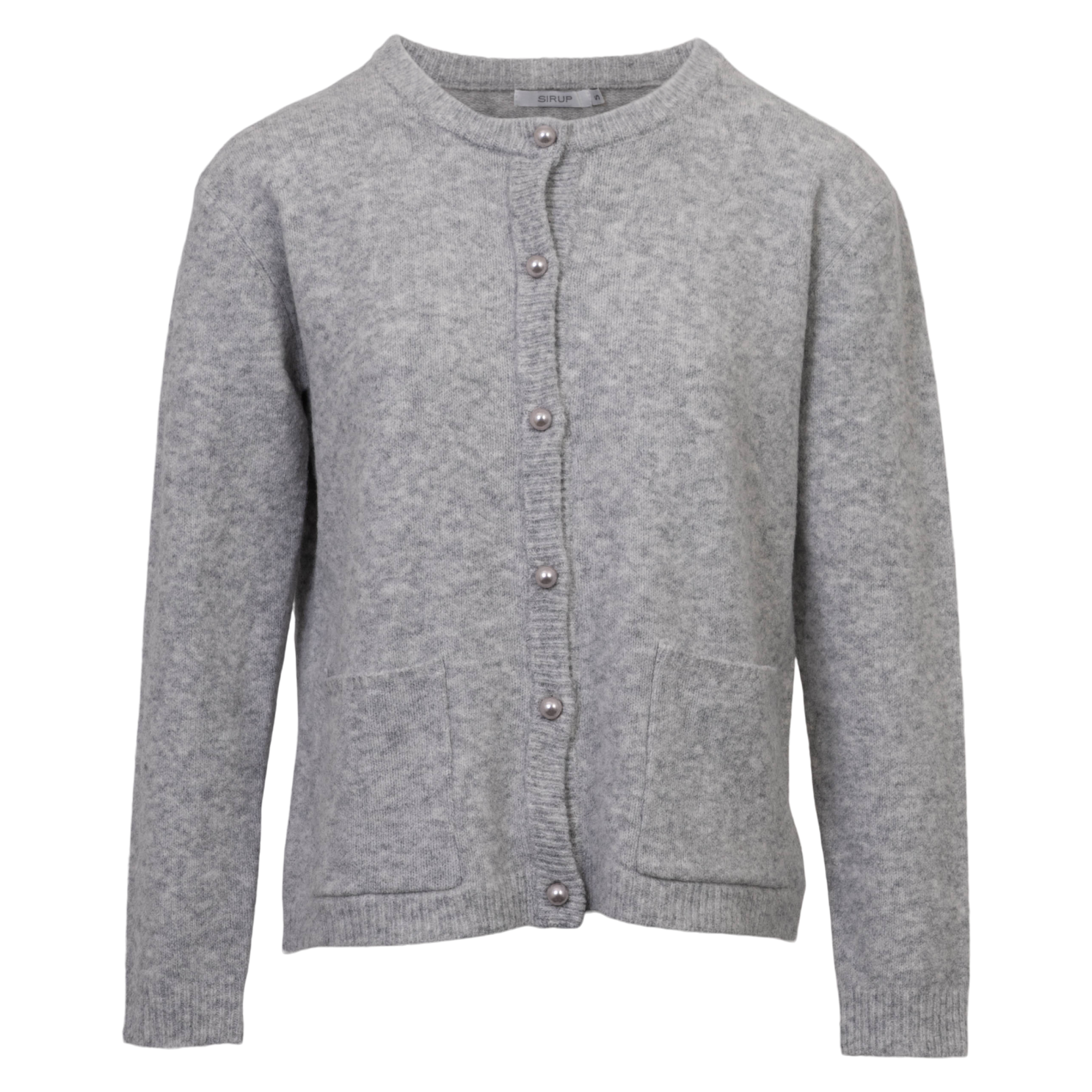Sirup Dame Cardigan Grey Melange