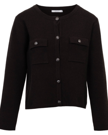 Sirup Dame Cardigan Seal Brown