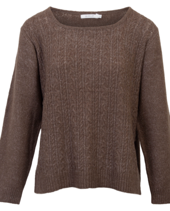 Sirup Dame Striktrøje Stone Gray