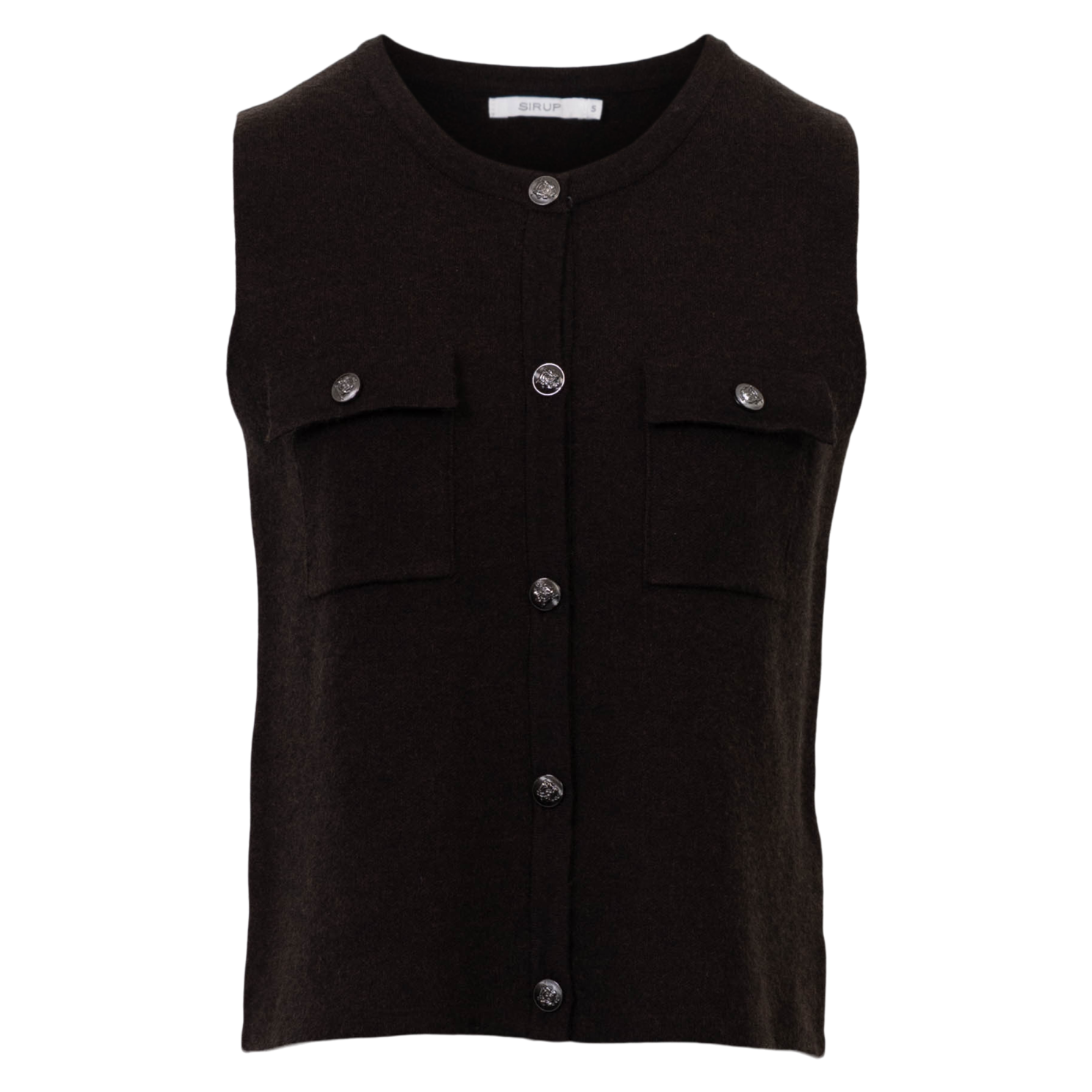 Sirup Dame Strikvest Seal Brown