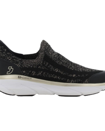 Sj Dame Sneakers Sort Platin 41