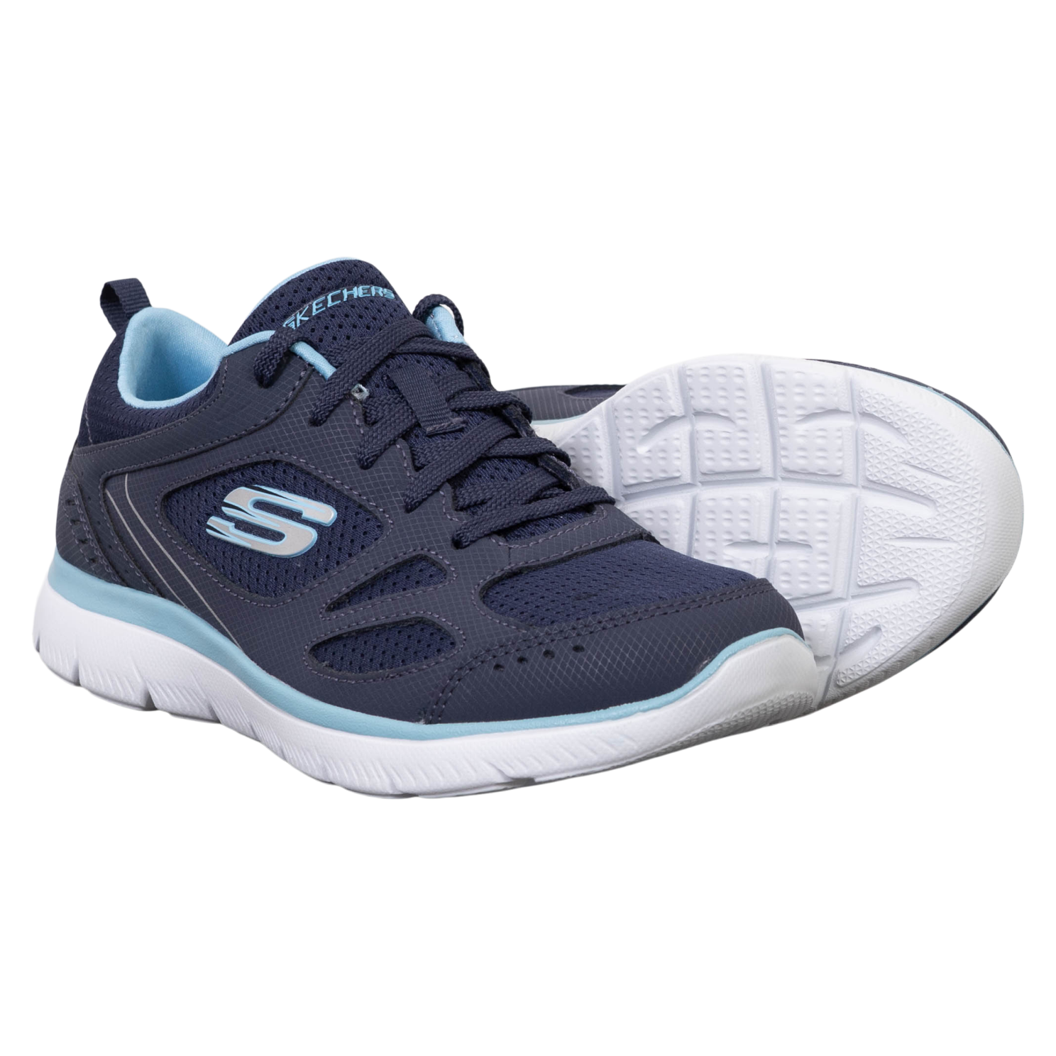 Skechers Summits Suited Dame Sneakers Nvbl 39