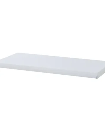 Skummadras Inkl  Betræk  90x200 Cm   : 9cm  Hvid