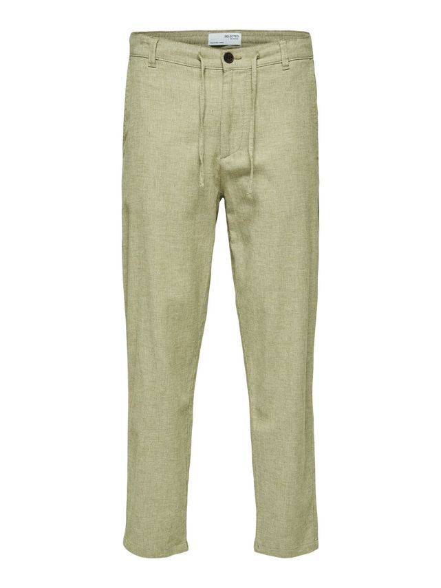 Slh172-slimtape Brody Linen Pant No