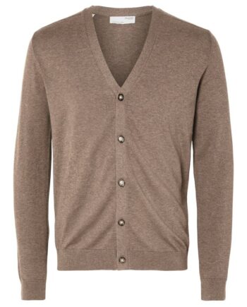 Slhberg Ls Knit  -neck Cardigan Noo