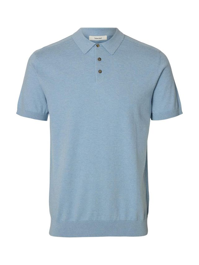Slhberg Ss Knit Polo Noos