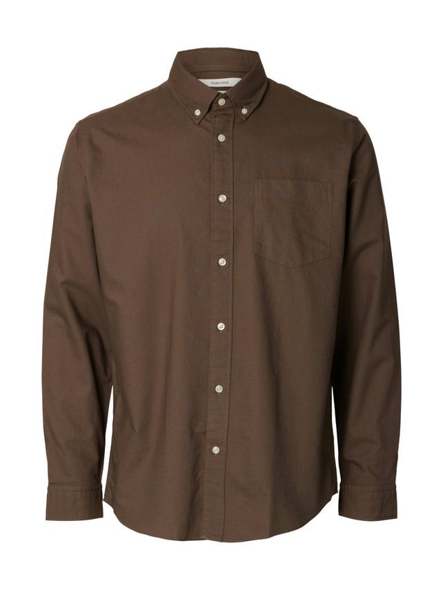 Slhregrick-ox Flex Shirt Ls