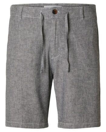 Slhregular-brody Linen Twill Shorts