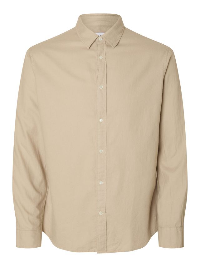 Slhslimowen-flannel Shirt Ls Noos