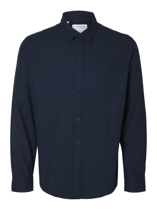 Slhslimowen-flannel Shirt Ls Noos
